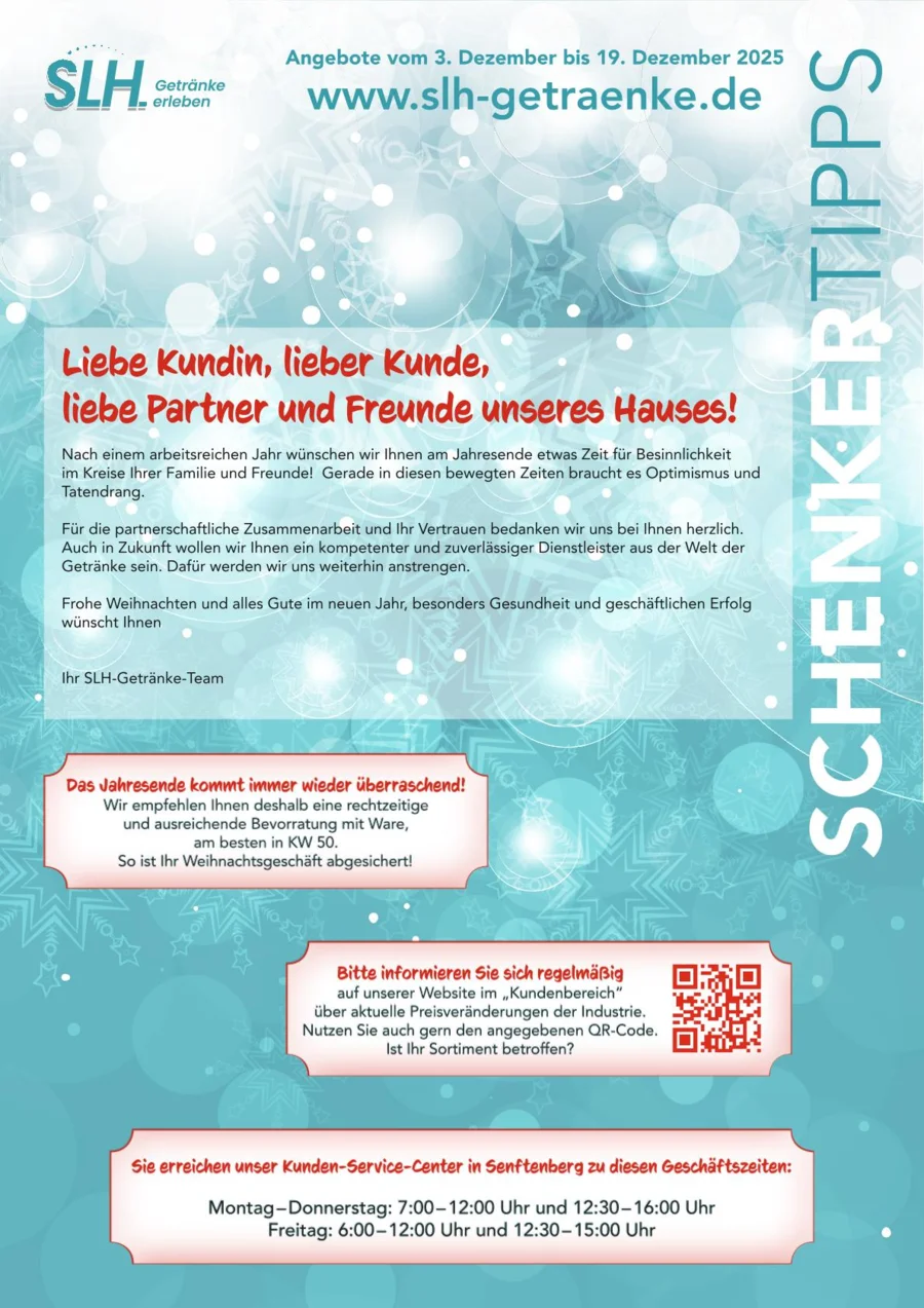 SLH Schenker-Tipps 2025