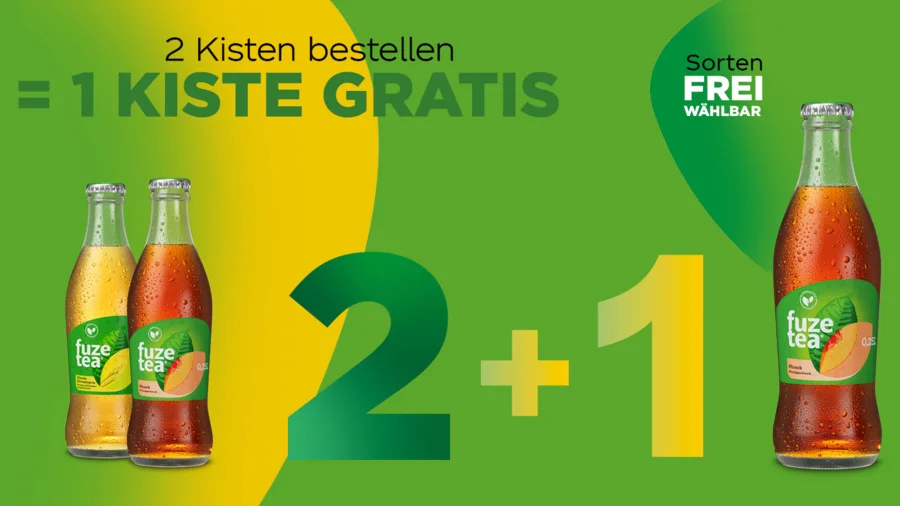 Fuze Tea ThekenTickeraktion 02/2026 | Drinkport