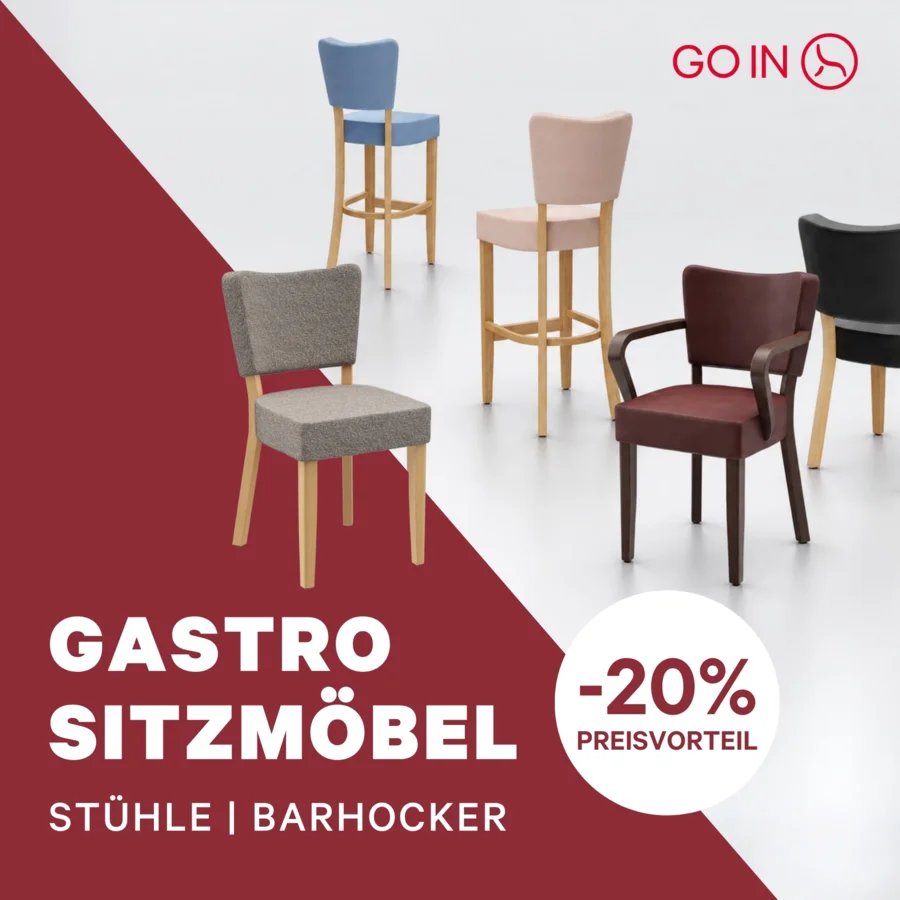 20% Rabatt bei GO IN | SLH ThekenTicker